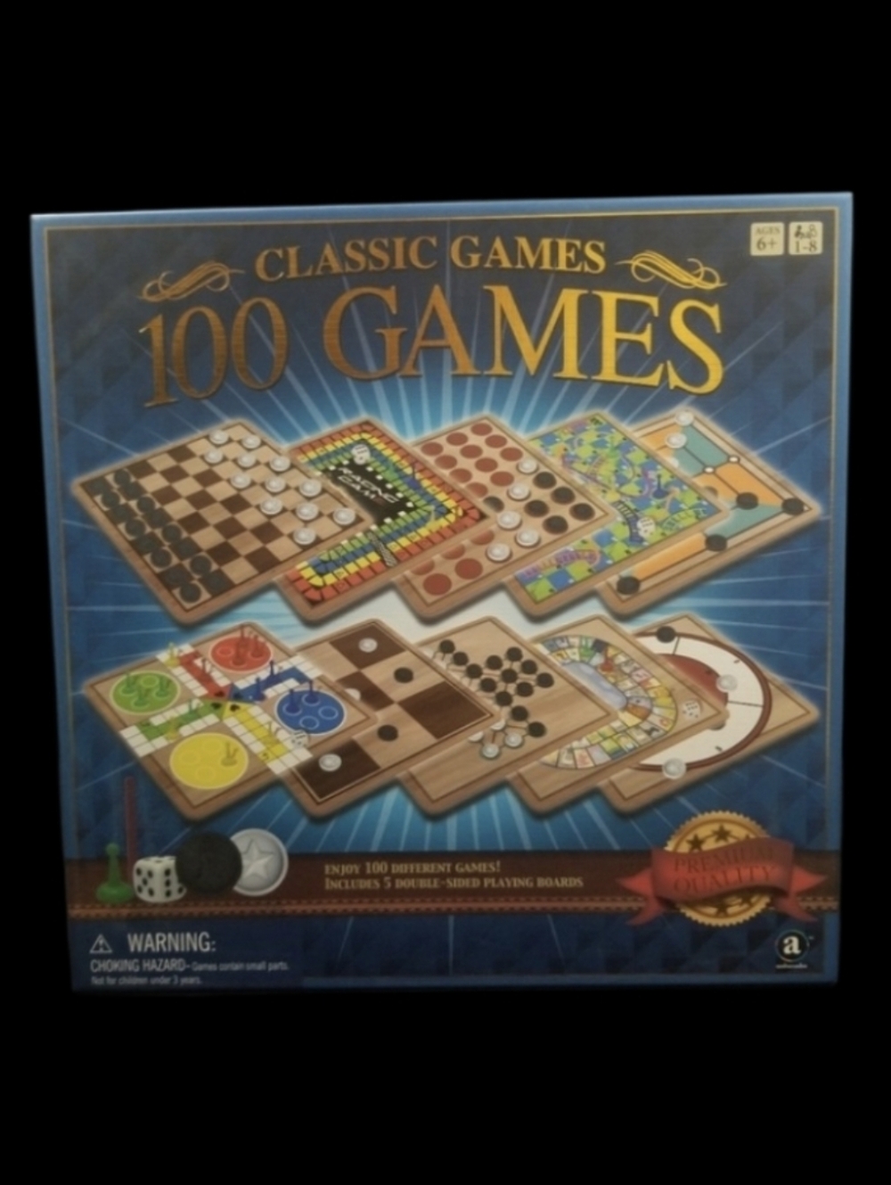 NWT - MERCHANT AMBASSADOR - 100 CLASSIC GAMES
